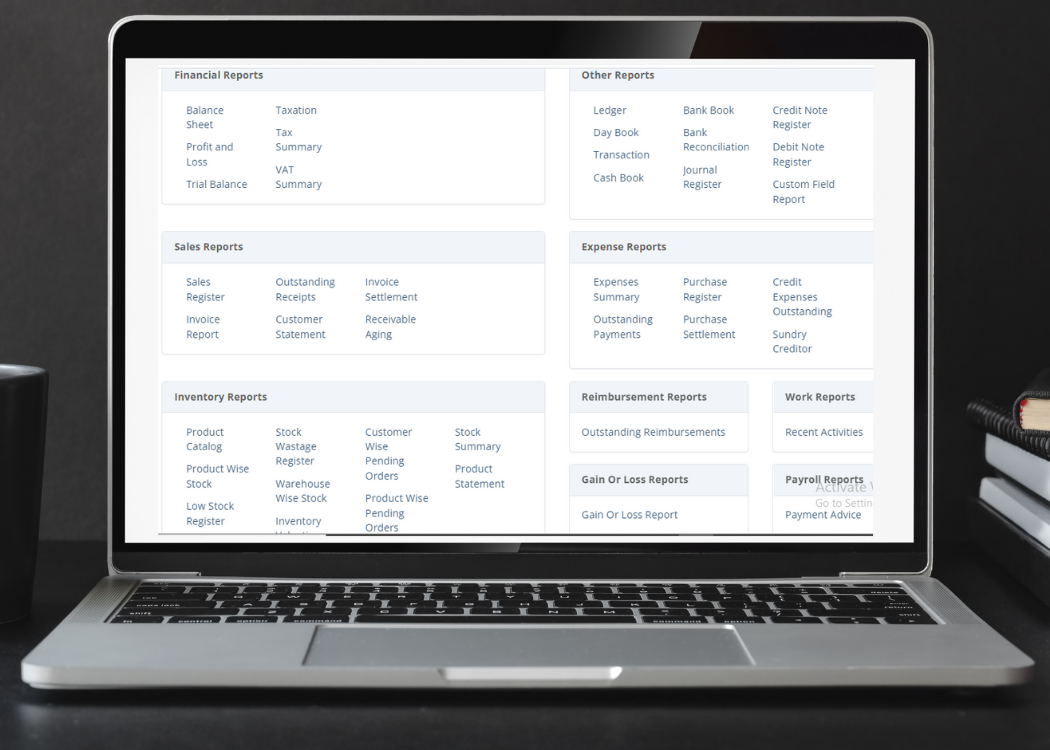 brownstar accounts reports
